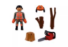 Playmobil 72150 Drevorubač s motorovou pílou (2)