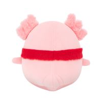 SQUISHMALLOWS Ružový axolotl so šálom - Archia, 30 cm (3)