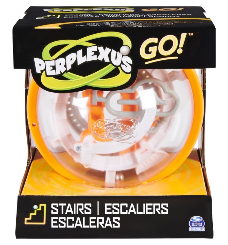 Spin master perplexus go! 3d labyrint stairs - 30 překážek