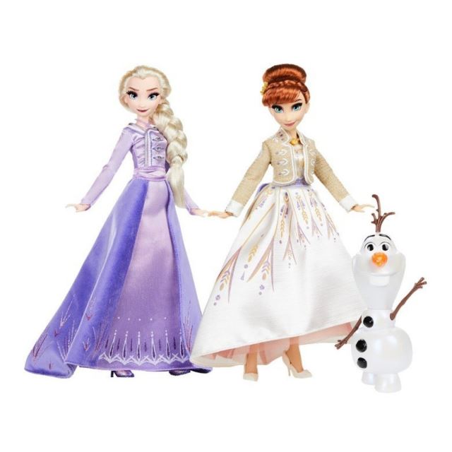 Hasbro Disney Frozen 2 Elsa, Anna a Olaf dárkový set, E8749