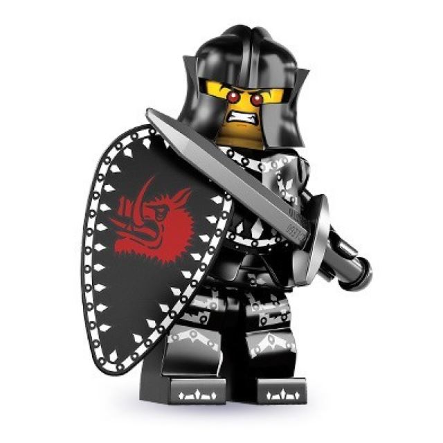 LEGO 8831 Minifigurka Temný rytíř
