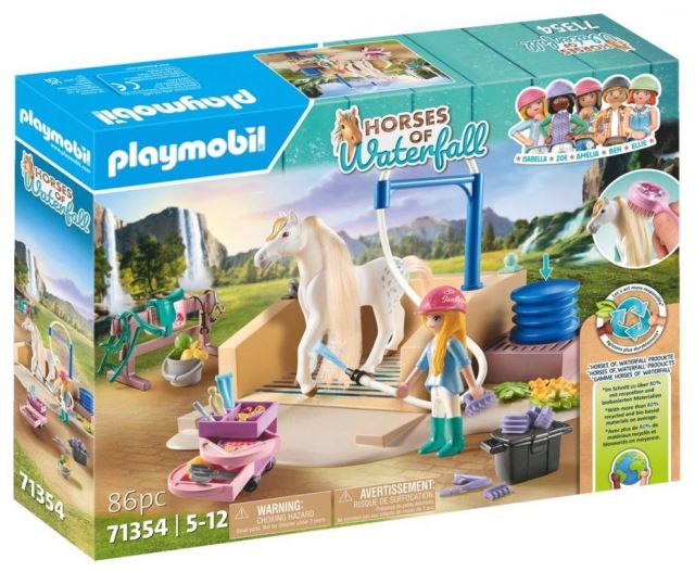 Playmobil 71354 Isabella & Lioness umývací box