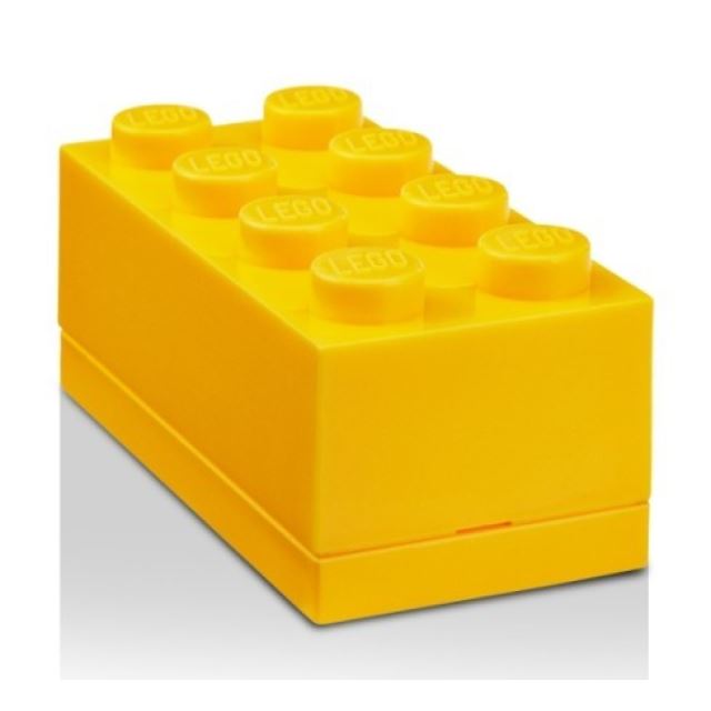 LEGO Mini box 45x91x42 žlutý