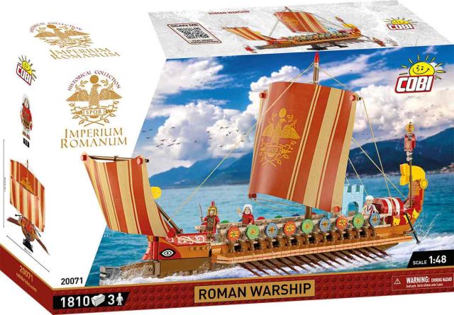 Cobi 20071 IR Římská válečná loď, 1:48, 1810 k, 3 f
