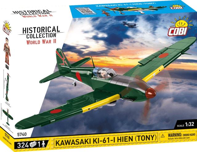 Cobi 5740 Japonský stíhací letoun Kawasaki KI-61-I HIEN (TONY)
