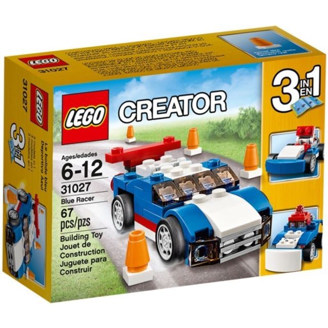 LEGO® Creator 31027 Modrý závoďák 3 v 1