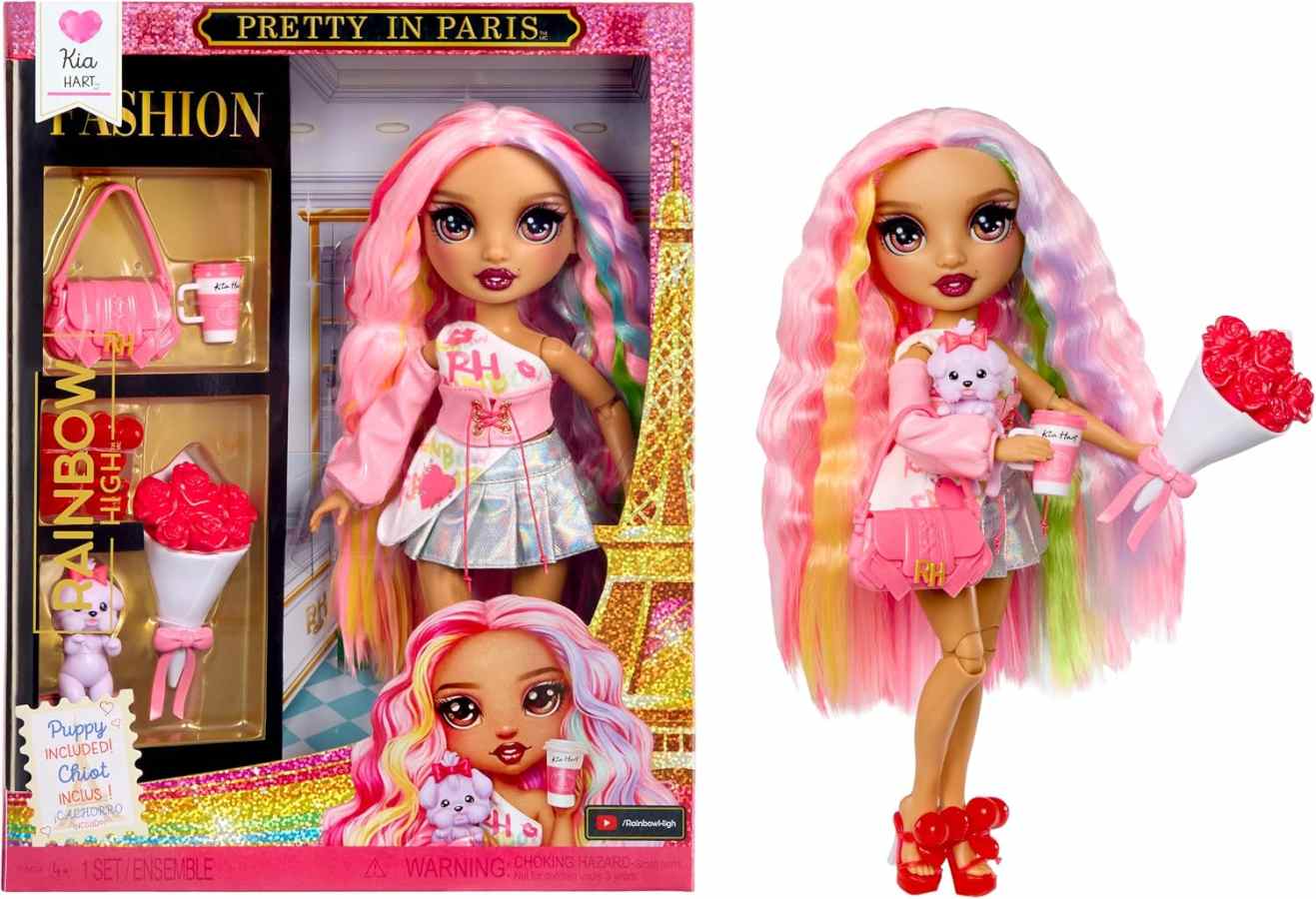 Mga rainbow high fashion panenka v paříži - kia hart