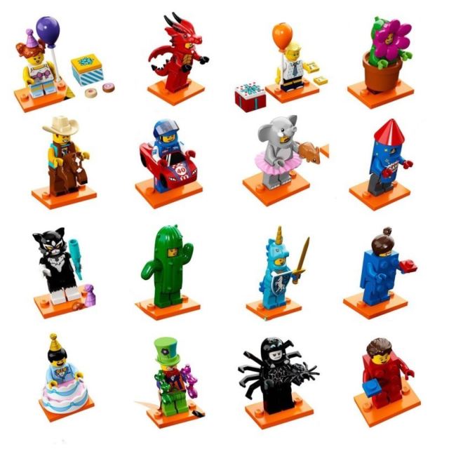LEGO 71021 Kolekce 16 minifigurek (bez policisty)