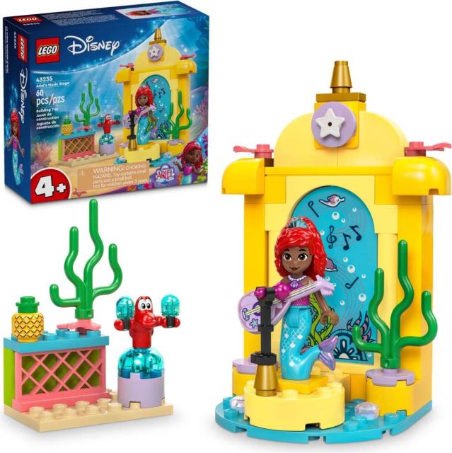 LEGO® Disney 43235 Ariel a jej hudobné pódium