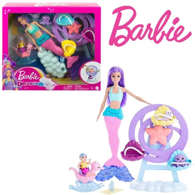 Mattel Barbie Dreamtopia Morské panny herný set, HLC30