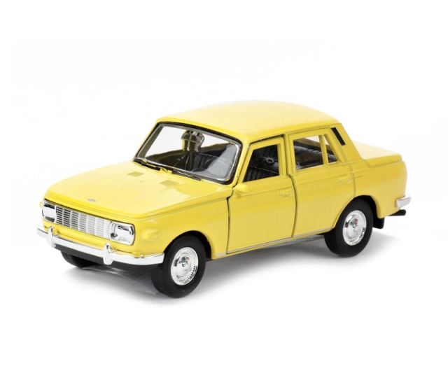 Welly Wartburg 353 kovový žltý