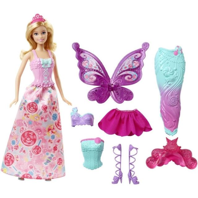 Barbie víla a pohádkové oblečky, Mattel DHC39