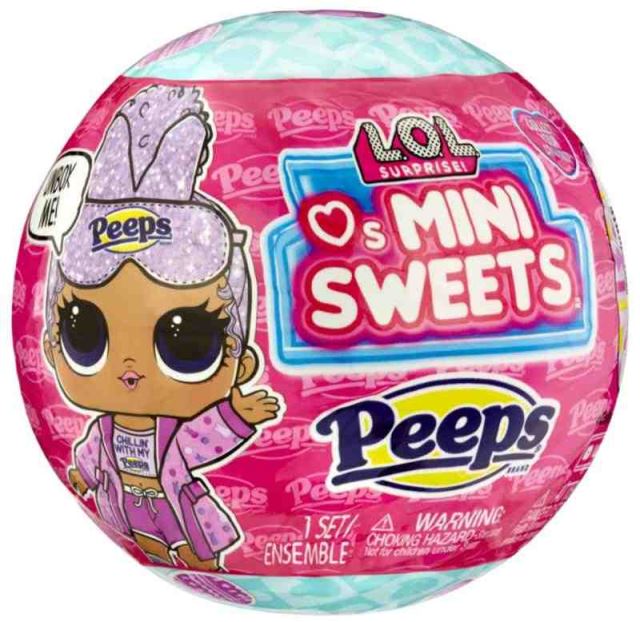 L.O.L. Surprise! Loves PEEPS Mini Sweets fialový zajačik
