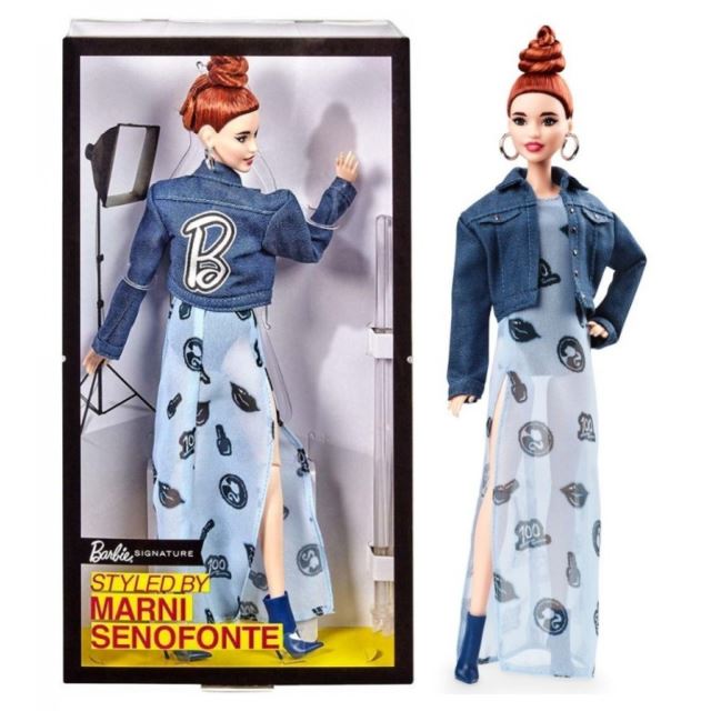 Mattel Barbie sběratelská ve stylu Marni Senofonte