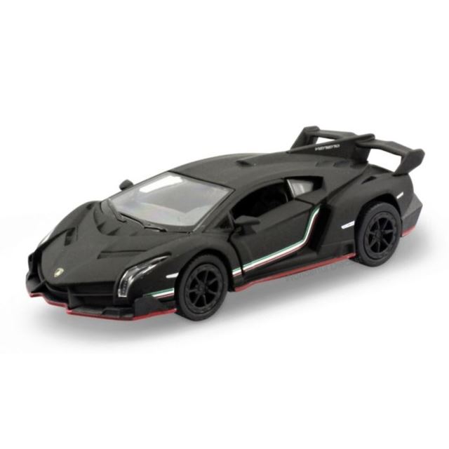 Kovový model Kinsmart Lamborghini Veneno 1:36, černé