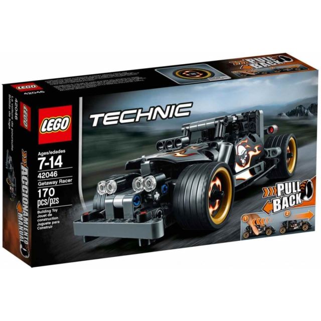 LEGO® TECHNIC 42046 Únikové závodní auto