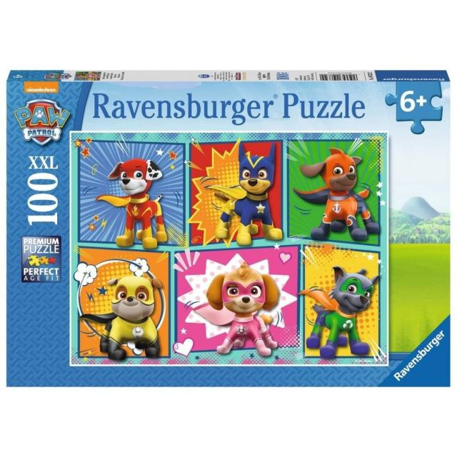 Ravensburger 10732 Puzzle Tlapková patrola 100 dílků XXL
