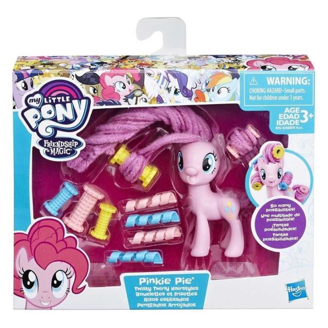 MLP My Little Pony Poník s kadeřnickými doplňky Pinkie Pie, Hasbro B9618