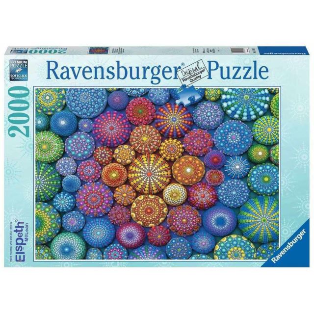 Ravensburger 17134 Puzzle Dúhové mandaly 2000 dielikov