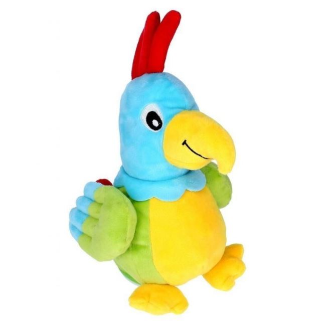 Mluvící papoušek Wiktor 24 cm