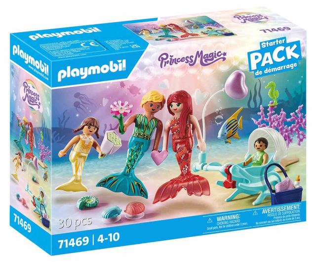 Playmobil 71469 Láskyplná rodina mořských panen