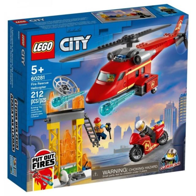 LEGO CITY 60281 Hasičský záchranný vrtulník
