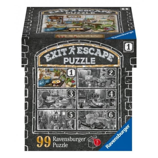 Ravensburger 16877 Exit Puzzle: Kuchyň 99 dílků