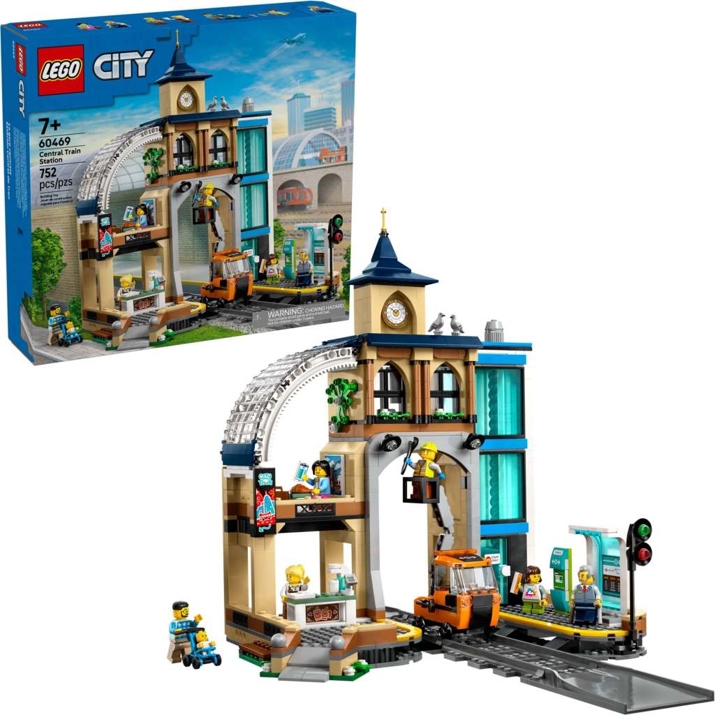 Lego® city 60469 hlavní vlakové nádraží