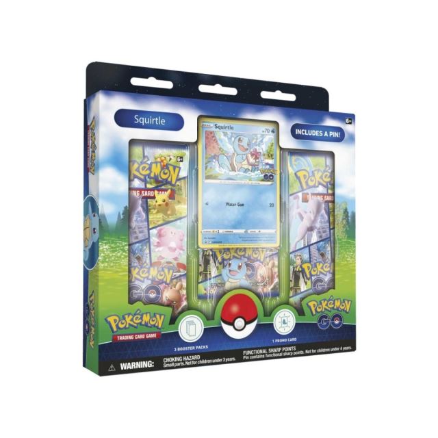 Pokémon TCG: Pokémon GO - Pin Box Squirtle