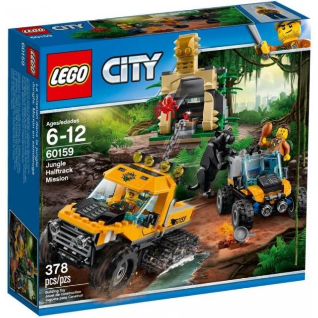 LEGO® CITY 60159 Obrněný transportér do džungle