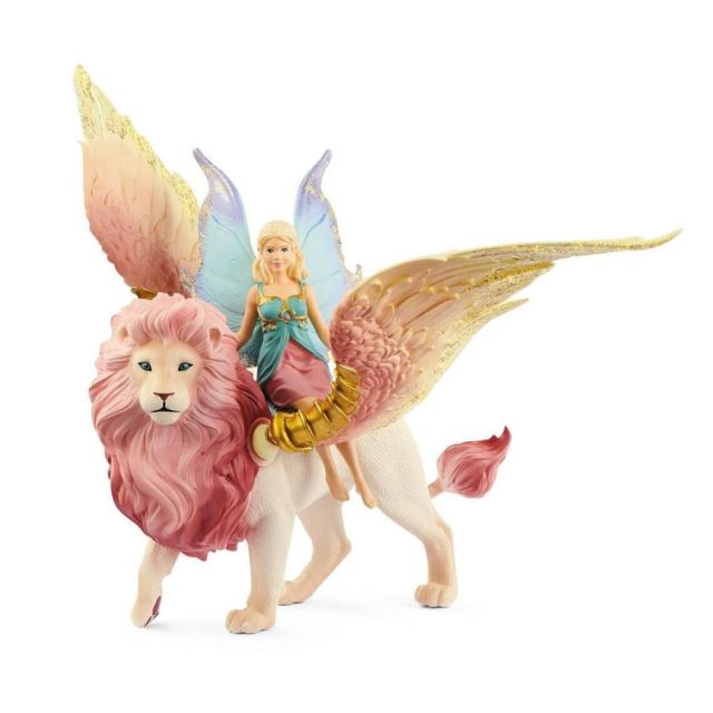 Schleich 70714 Elfí víla na okřídleném lvovi