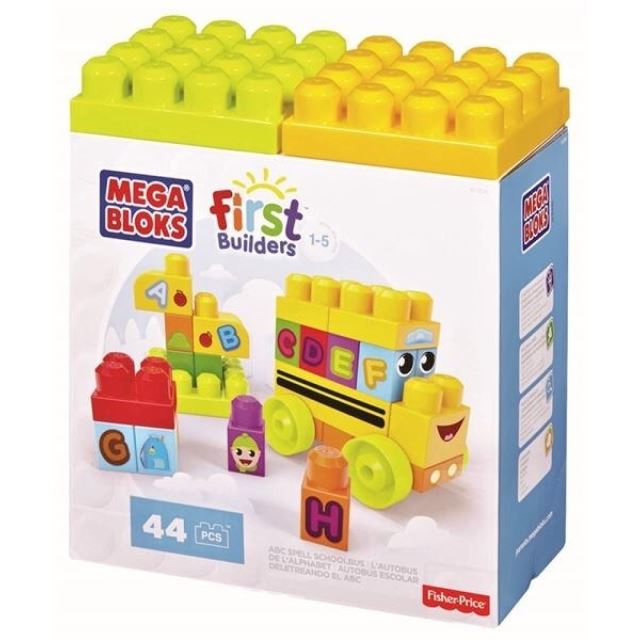 Mega Bloks First Builder Školní ABC autobus