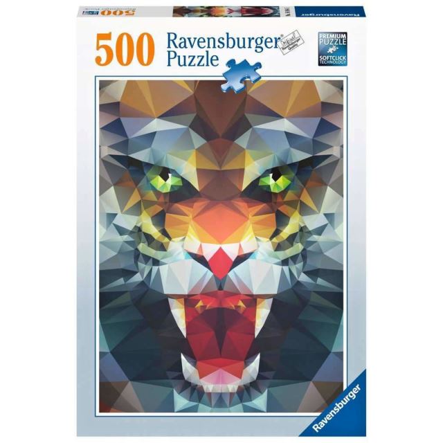 Ravensburger 16984 Puzzle Polygonový lev 500 dílků