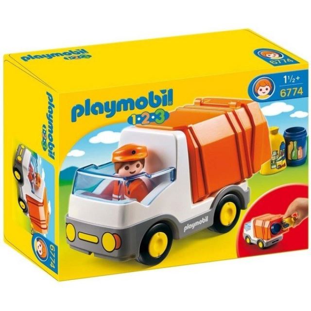 Playmobil 6774 Popelářský vůz (1.2.3)