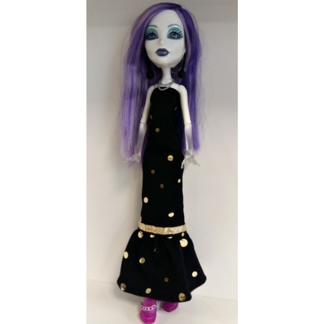 Barbie Dlouhé černé šaty Monster