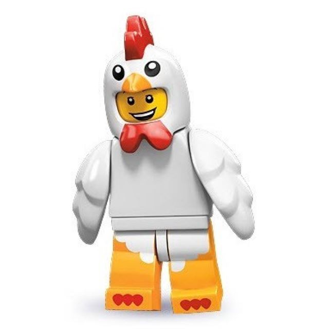 LEGO 71000 Minifigurka Kuře kostým