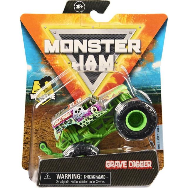 Spin Master 30623 Monster Jam Grave Digger 1:64
