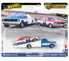 Mattel Hot Wheels Team Transport ´66 CHEVELLE &amp; ´72 CHEVY RAMP TRUCK