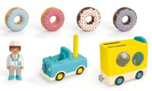 Playmobil 71702 JUNIOR: Bláznivý Donut truck s funkcí ukládání a třídění (2)