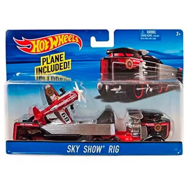 Hot Wheels Náklaďák Sky Show Rig, Mattel CGC28