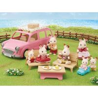Sylvanian Families 5535 Rodinné auto ružové Van (2)