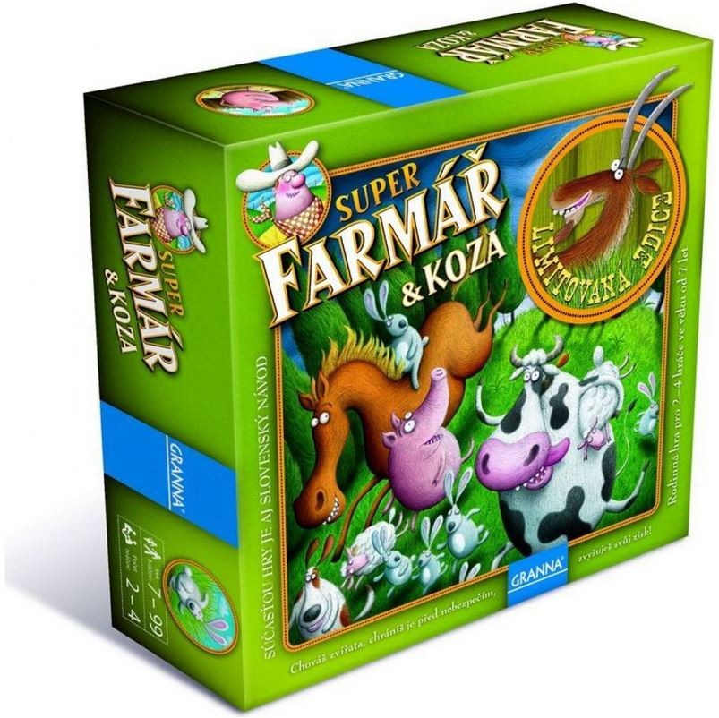 Levně Granna superfarmář a koza, společenská hra