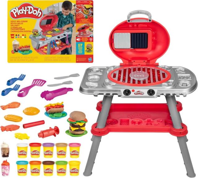 Hasbro Play-Doh Veľký grilovací set so svetlom a zvukom, G0500
