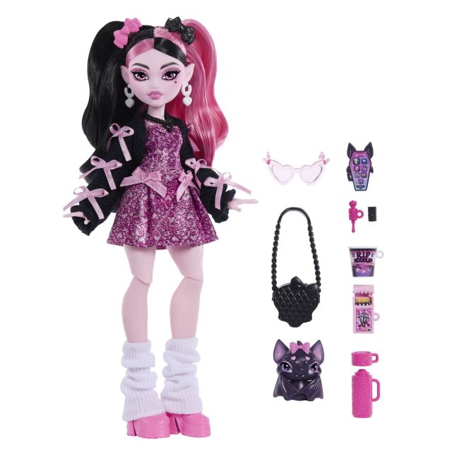 Mattel Monster High bábika monsterka - DRACULAURA, JHK29