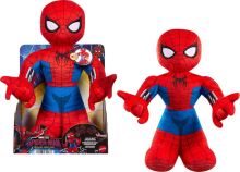 Mattel Flip &amp; Quip Spider-Man akčná plyšová figúrka so zvukmi, JNM90