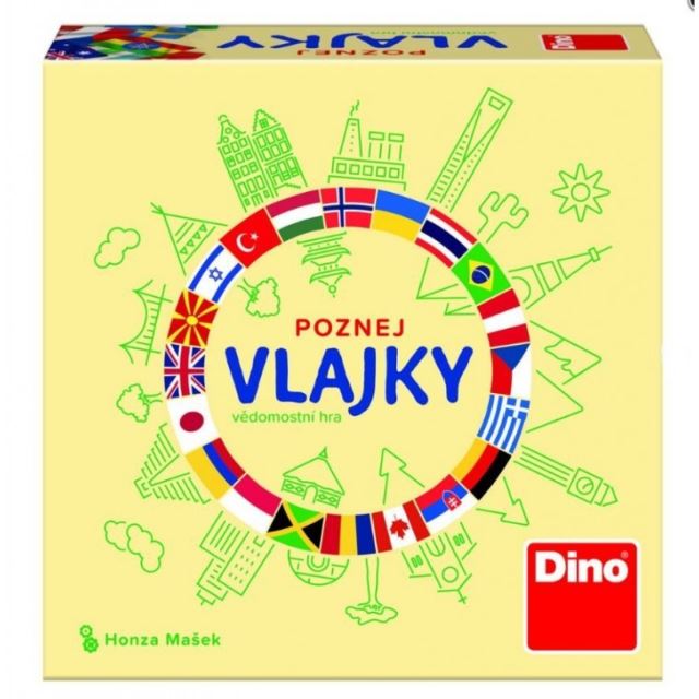 DINO Poznej vlajky, cestovní hra