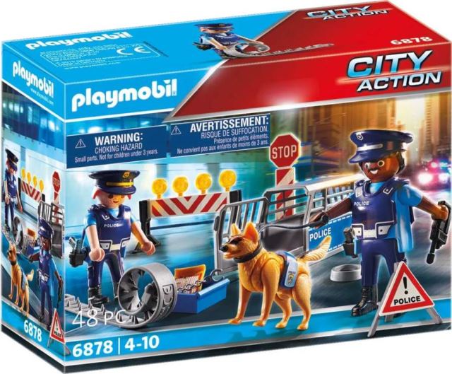 Playmobil 6878 Policejní zátaras