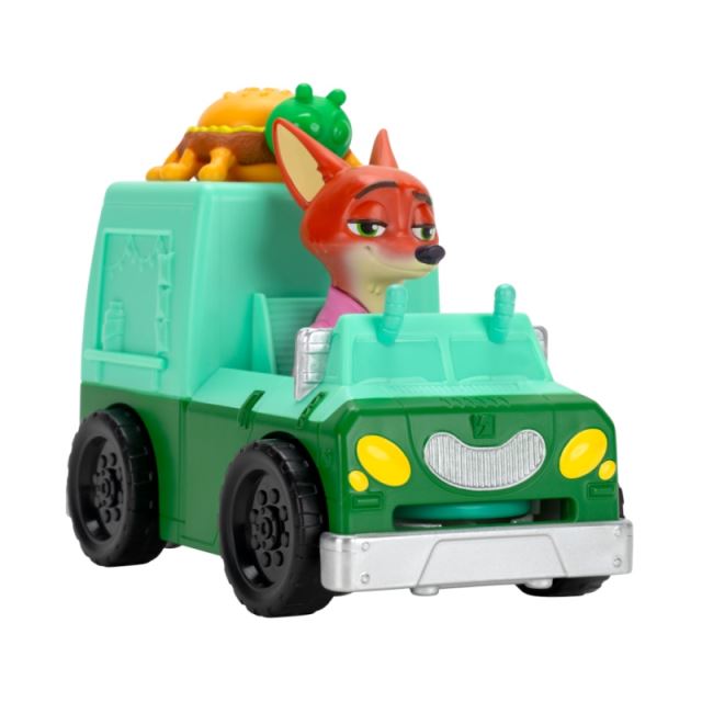 ZOOTROPOLIS postavičky s autom - lišiak Nick