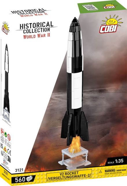 COBI 3121 Nemecká balistická riadená strela V-2, 1:35