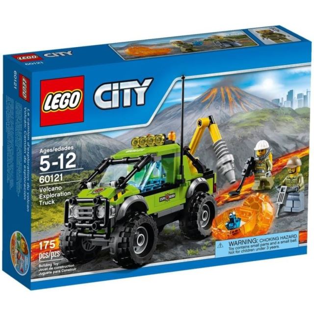 LEGO® CITY 60121 Sopečné průzkumné vozidlo
